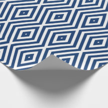 Marinho Blue Moods Diamond Chevrons