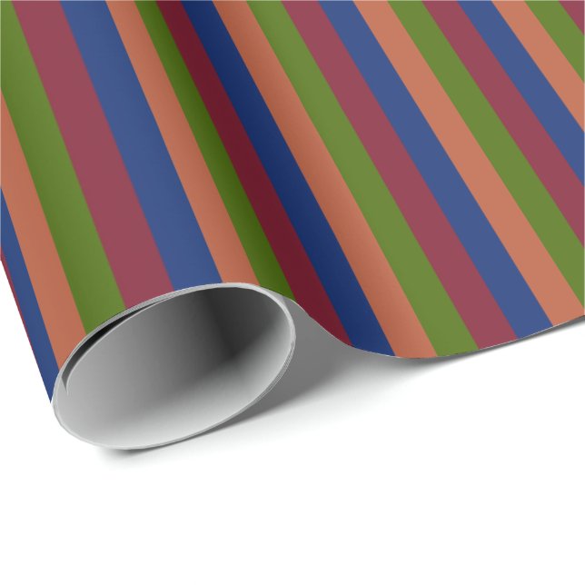 Papel De Presente Marinho Green Wraptor Paper (Ponta do rolo)