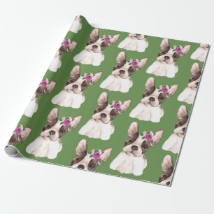Papel De Presente Marisol, o Bulldog Wrappaper francês