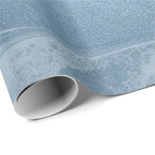 Papel De Presente Mármore azul fresco na moda