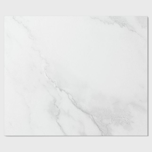 Papel De Presente Mármore Branco (Aberto)