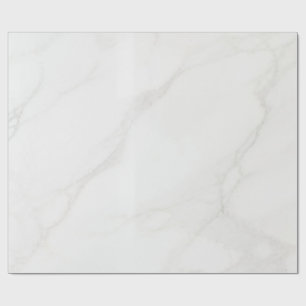 Papel De Presente Mármore Branco