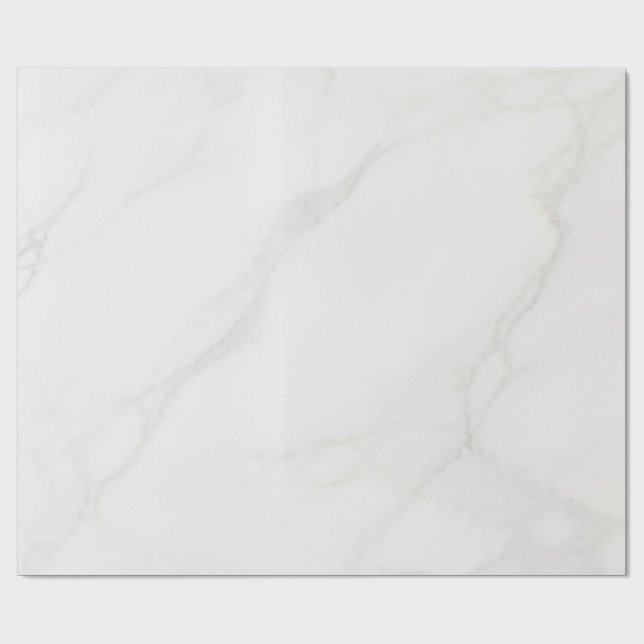Papel De Presente Mármore Branco (Aberto)