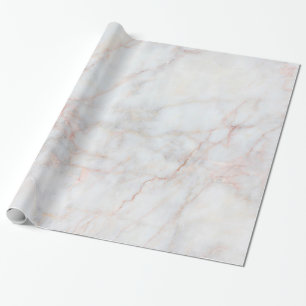 Papel De Presente Mármore branco IV