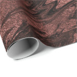 Papel De Presente Mármore Profundo Mármore Molten<br><div class="desc">Papel Contemporâneo de Abstrato de Glam e Chic Pode ser uma bela decoração para muitos eventos como casamento,  aniversário,  aniversário,  graduação,  nova casa,  corporação,  chá de passarinho,  etc</div>