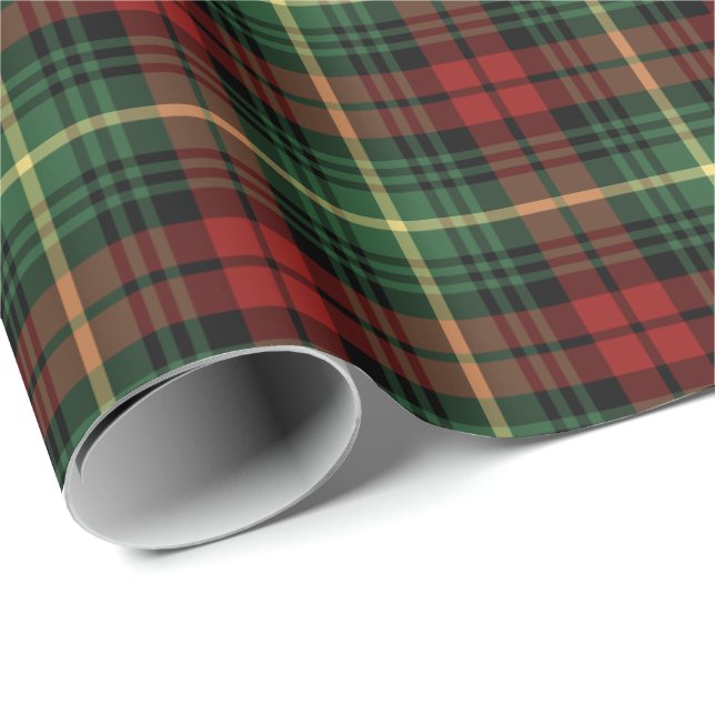 Papel De Presente Martin Clan Tartan (Ponta do rolo)