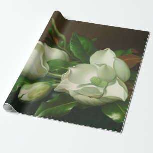 Papel De Presente Martin Johnson Heade - Magnolias