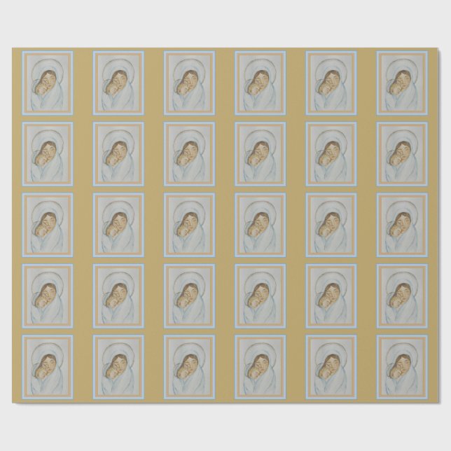 Papel De Presente Mary's Mantle Christmas (Aberto)