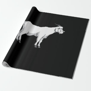 Papel De Presente Máscara de Cara Médica Vestida