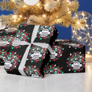 Papel De Presente Máscara de Patogénio Clássico do Cóvulo de Quarent