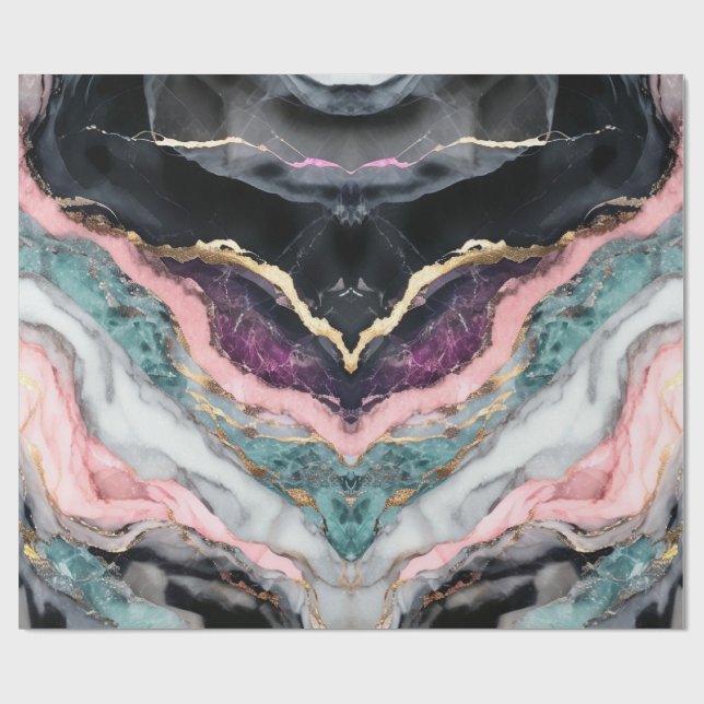 Papel De Presente Mascarada (Aberto)