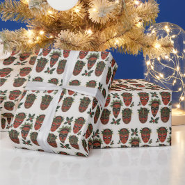 Papel De Presente Máscaras Tribais Festivas