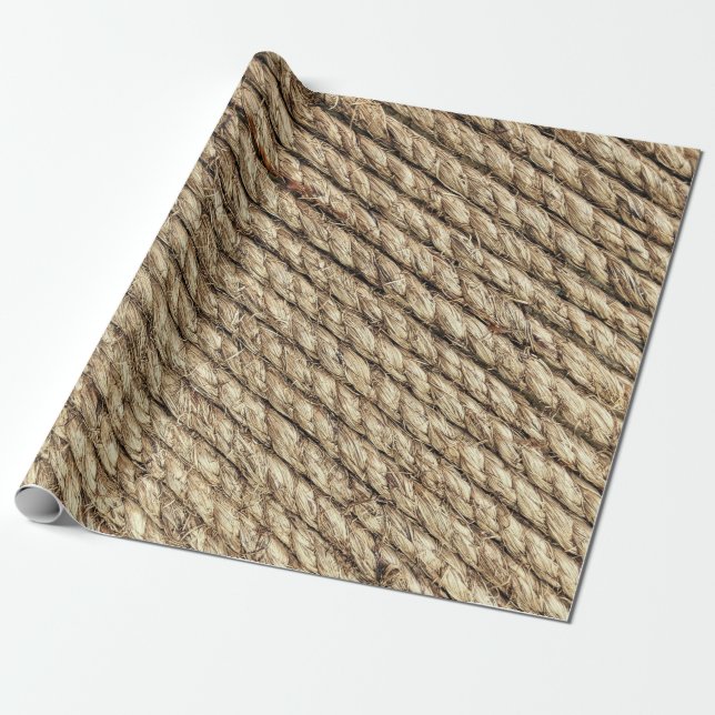Papel De Presente Matagal castanho (Desenrolado)