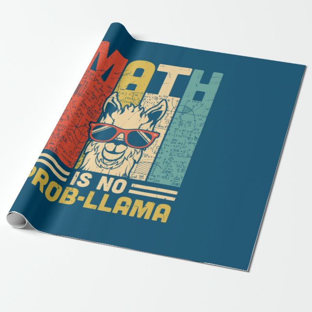 Papel De Presente Matemática Do Professor De Matemática Não É Proble (Desenrolado)
