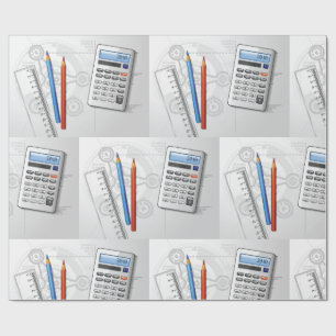 Papel De Presente Material de Escritório para Desenho Técnico