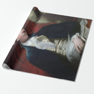 Papel De Presente Mather Brown Retrato de Thomas Jefferson