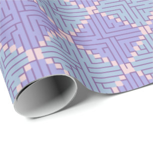 Papel De Presente Maze Patchwork