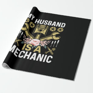 Papel De Presente Mecânico Meu Marido É Mecânico