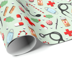 Papel De Presente Medicina no Natal
