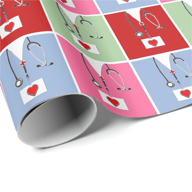 Papel De Presente Médico (Ponta do rolo)
