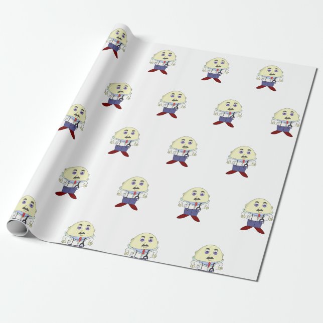 Papel De Presente Médico Chefe de Ovo (Desenrolado)