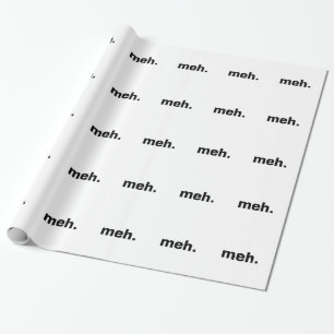 Papel De Presente Meh.