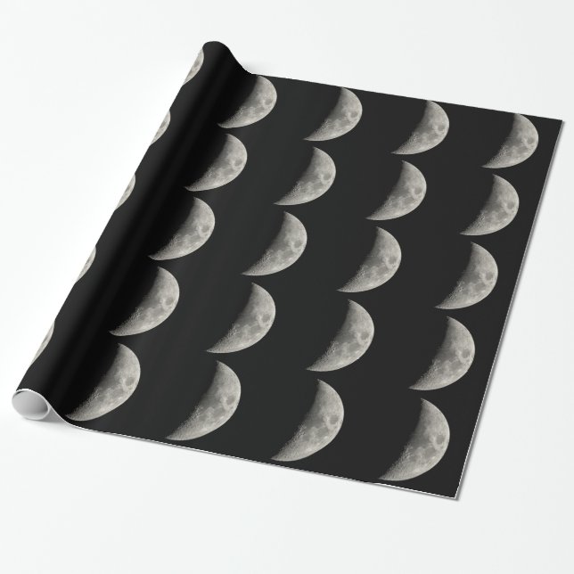 Papel De Presente Meia lua (Desenrolado)