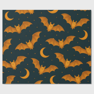 Papel De Presente Meia-Noite de Lua