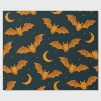 Papel De Presente Meia-Noite de Lua