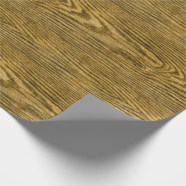 Papel De Presente Mel de madeira resistido da textura