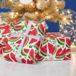 Papel De Presente Melancia