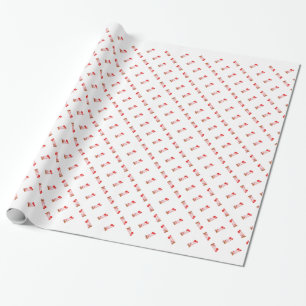 Papel De Presente Mele Kalikimaka Tiki
