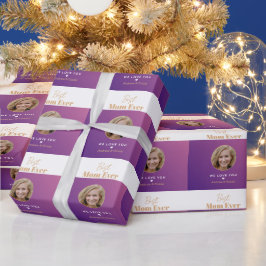 Papel De Presente Melhor mãe de sempre