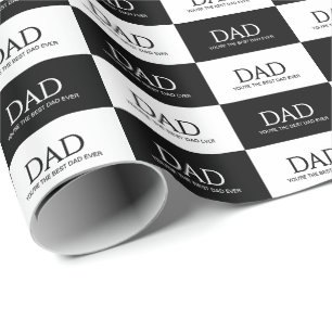 Papel De Presente Melhor Pai do Mundo Dia dos Pais