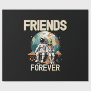 Papel De Presente Melhores Amigos Para Sempre