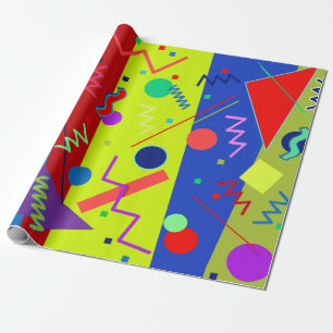 Papel De Presente Memphis #63