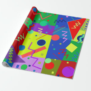 Papel De Presente Memphis Nº 64