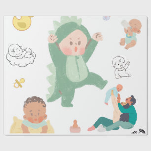 Papel De Presente meninos