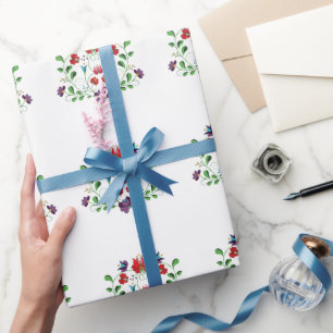 Papel De Presente Mensagem Vintage Lovers