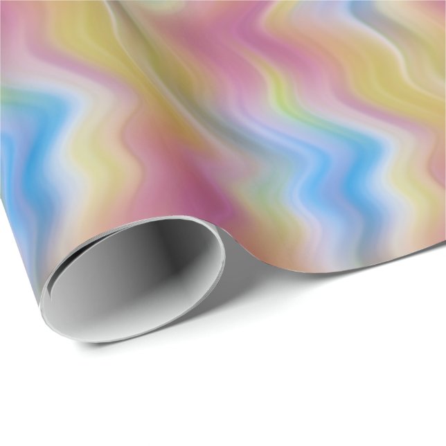 Papel De Presente Meriwear Windy Haze Chic Romântico (Ponta do rolo)