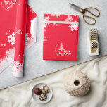 PAPEL DE PRESENTE MERRY CHRISTMAS<br><div class="desc">Merry Christmas Wrapping paper Ideal para varejo e presentes corporativos. Enrole seus produtos de compro de varejo ou seus itens de comércio eletrônico com este papel de embalagem</div>