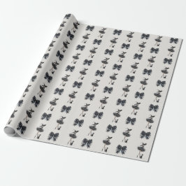 Papel De Presente Merry Witchmas Deluxe - Bruxa Gótica & Fita