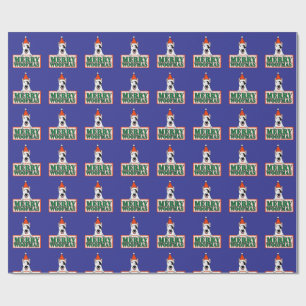Papel de presente "Merry Woofmass" do Spike