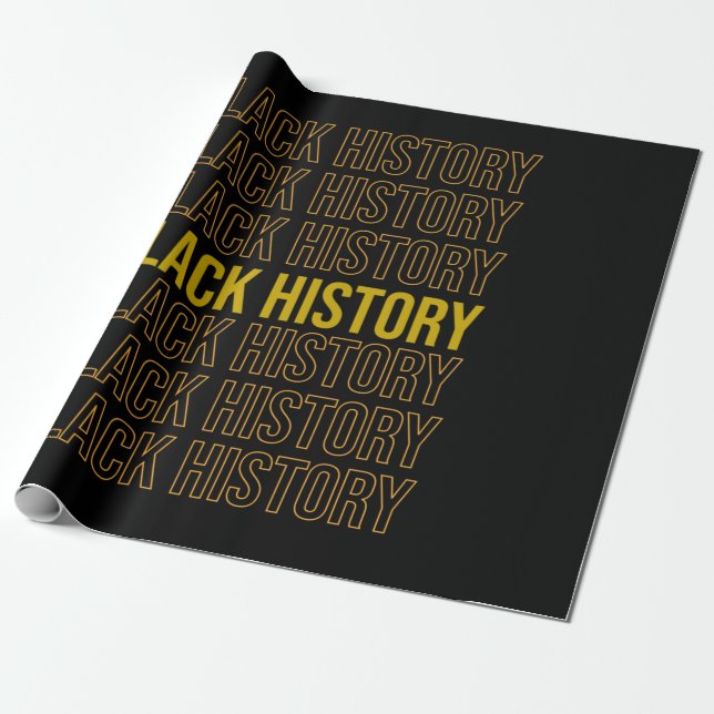 Papel De Presente Mês da História Negra (7) (Desenrolado)