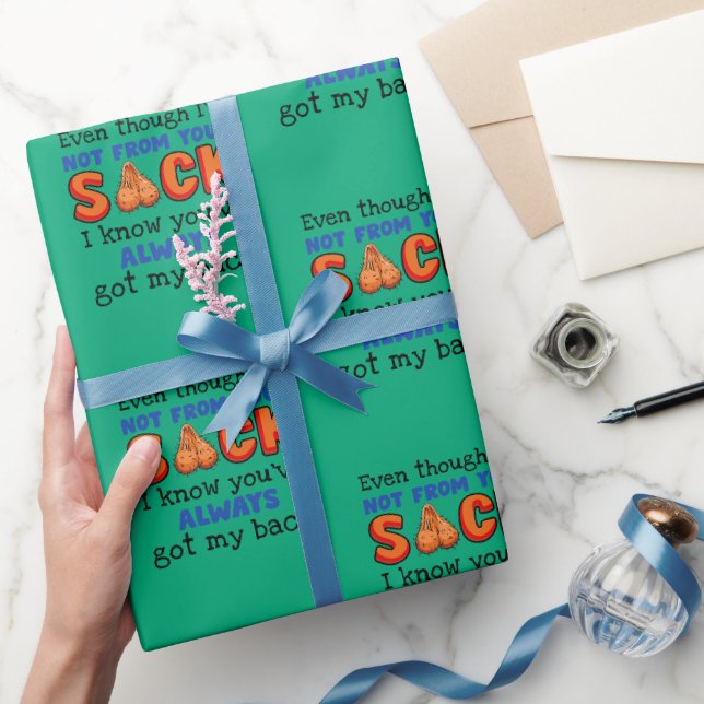 Papel De Presente Mesmo que não seja do seu saco, sei que você já (Presentear)