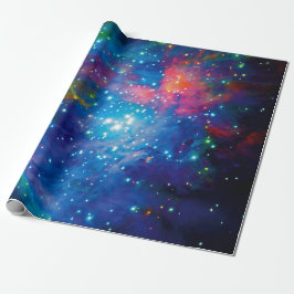 Papel De Presente Messier 42 Nebulosa de Orion Infravermelho Foto Es