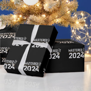 Papel De Presente Mestrado Dominou 2024 Mestrado 