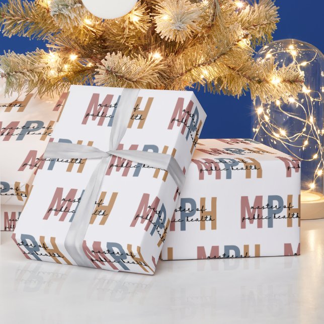 Papel De Presente Mestrado em Saúde Pública em MPH (Feriados)