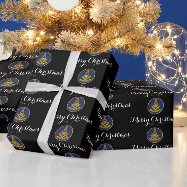 Papel De Presente Mestre Passado Maçom Natal Maçônico (Feriados)
