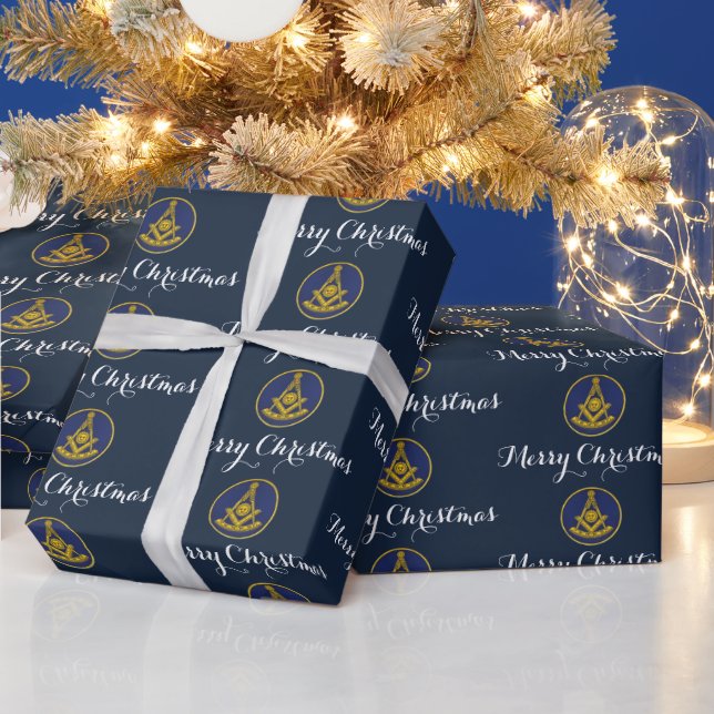 Papel De Presente Mestre Passado Maçom Natal Maçônico (Feriados)
